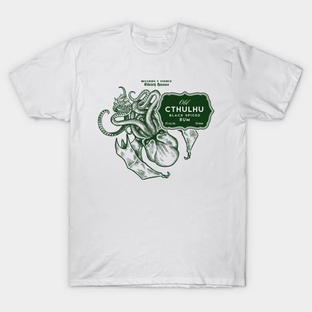 Old Cthulhu Rum T-Shirt by Dicky